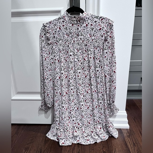 Frame smocked shift dress - size XS - Picture 7 of 9